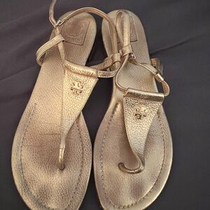 Tory Burch Gold Women's Sandals sz 11